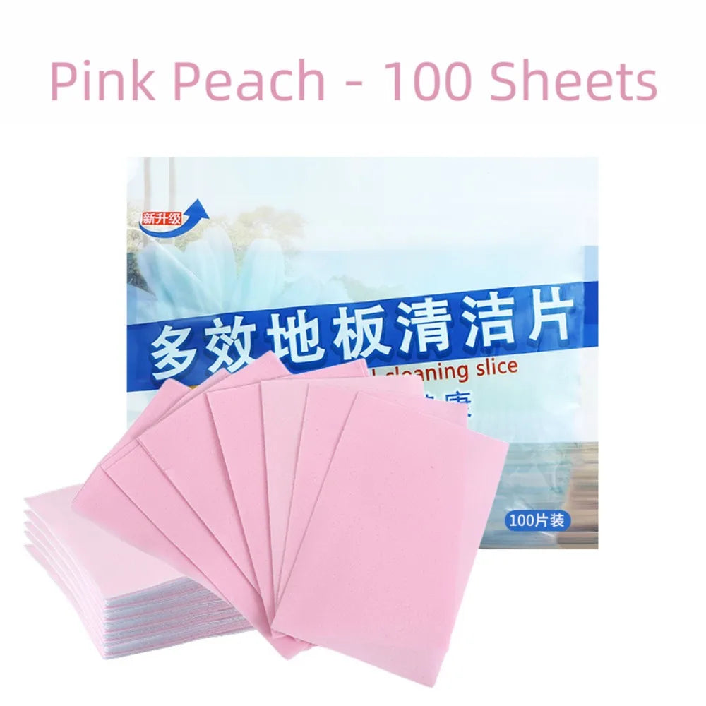 100pc Multi-Effect Toilet & Floor Cleaning Tablets – Floral