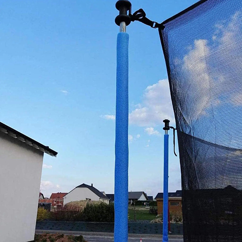 12-Pack Waterproof Trampoline Pole Covers – PE Foam Safety Padding