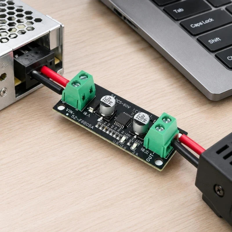 5A Electronic Circuit Breaker Module 5–60V DC | LED Indicators
