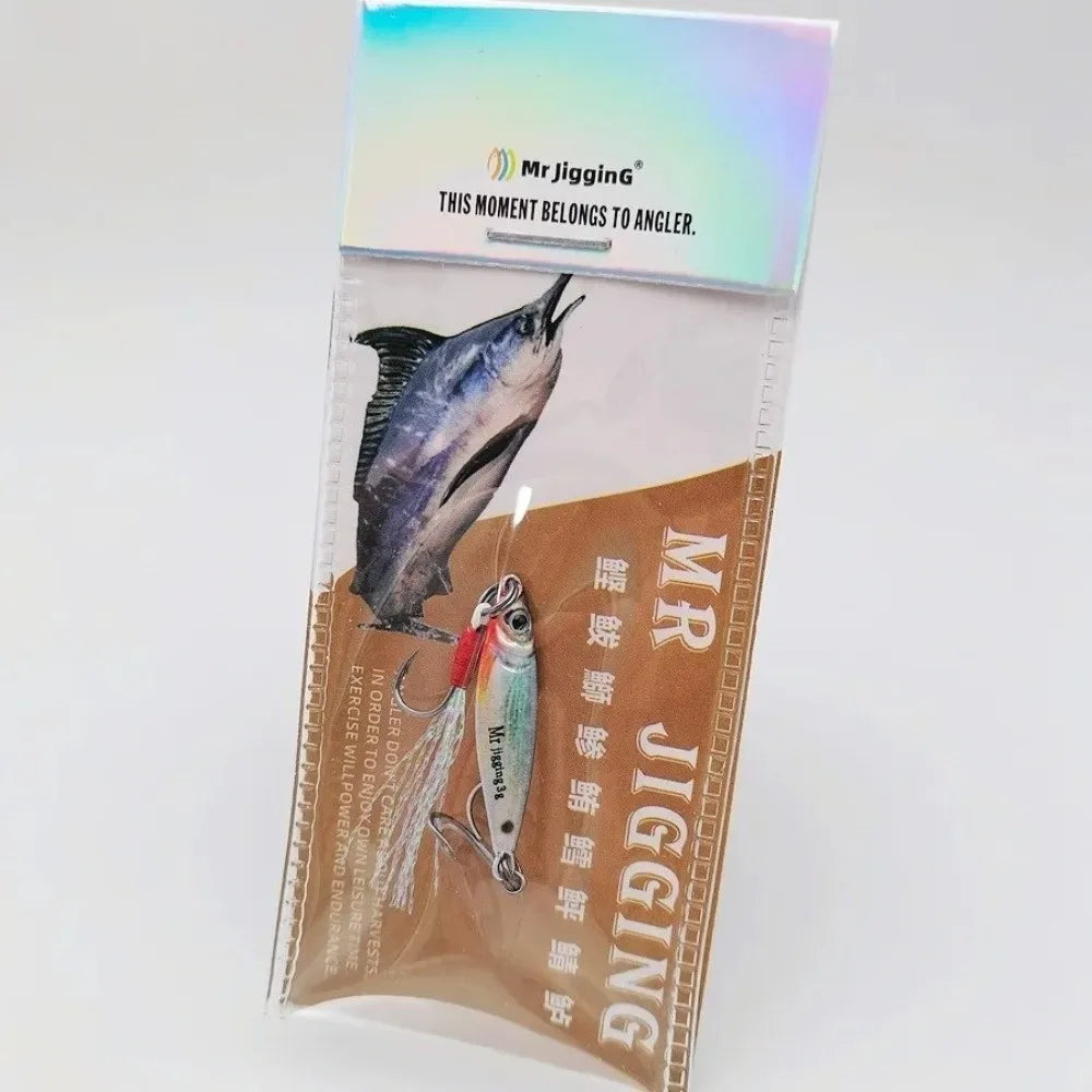 Micro Metal Jig Spoon Lure 1.5g 3g 5g – 3D Cast Fishing Bait