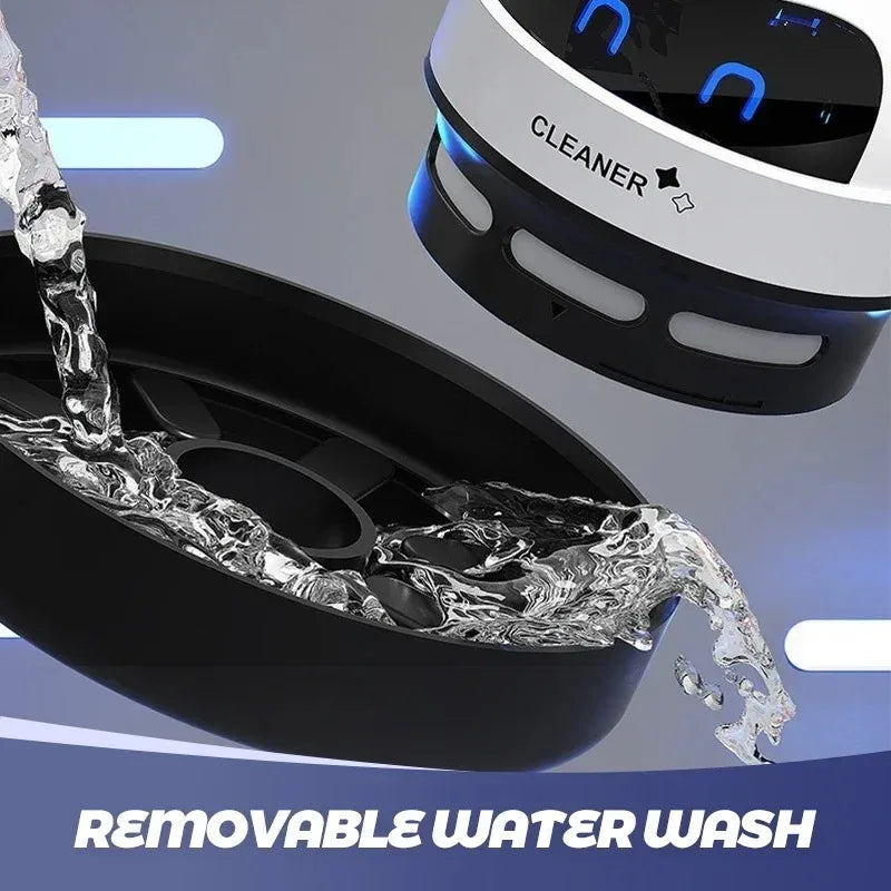 Rechargeable Mini Desktop Vacuum – Keyboard, Car & Pet Hair
