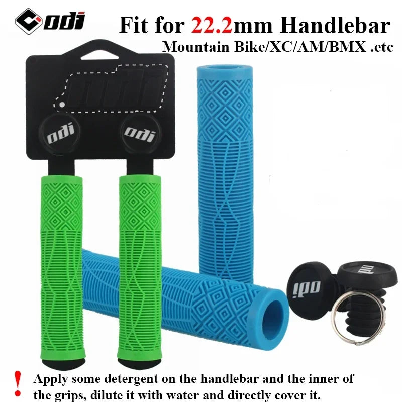 ODI Silicone MTB Handlebar Grips – Anti-Slip, Ultralight Bike Grips