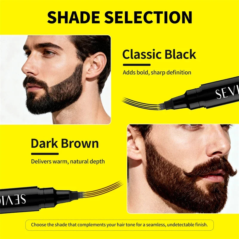 Sevich Waterproof Double-Ended Beard Filling Pen | 5ml