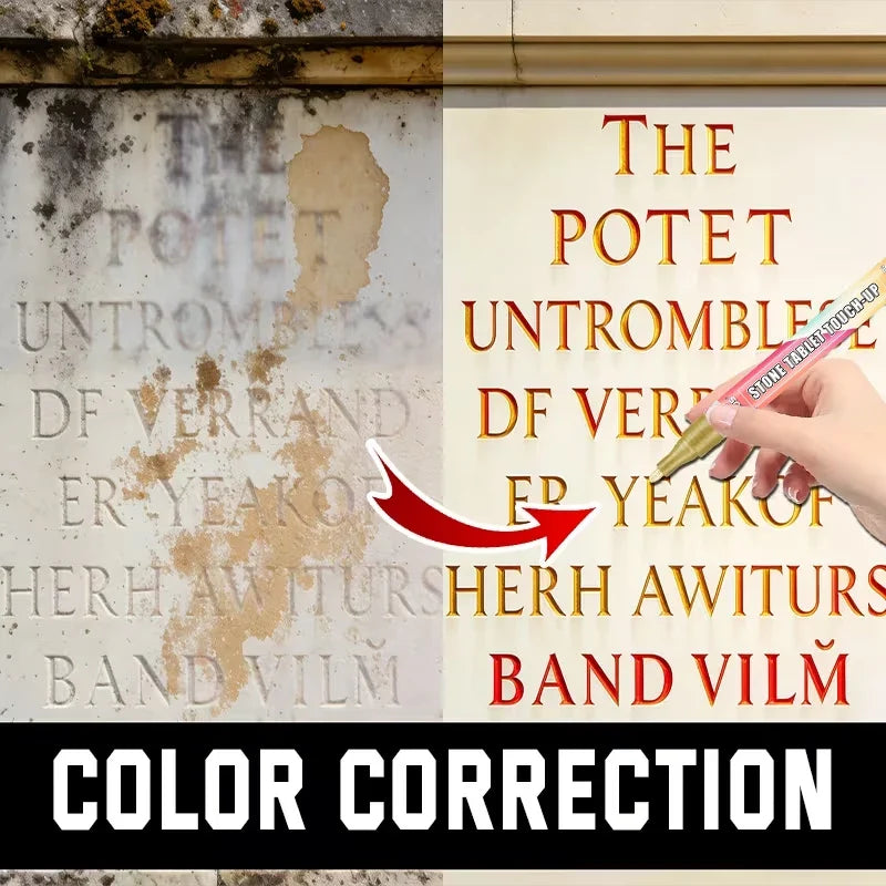 Monument Restoration Pen – Granite & Marble Inscription Touch-Up