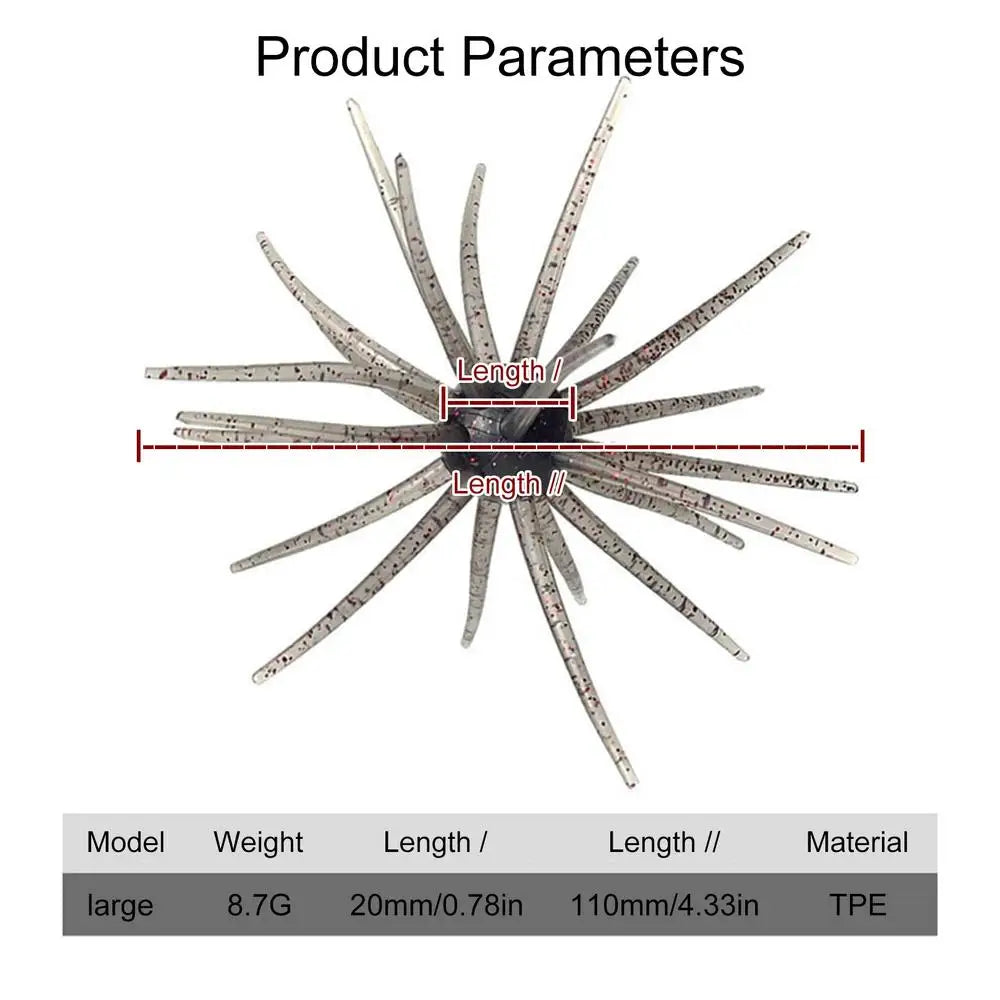 Soft Sea Urchin Fishing Lure – Saltwater & Freshwater Bait