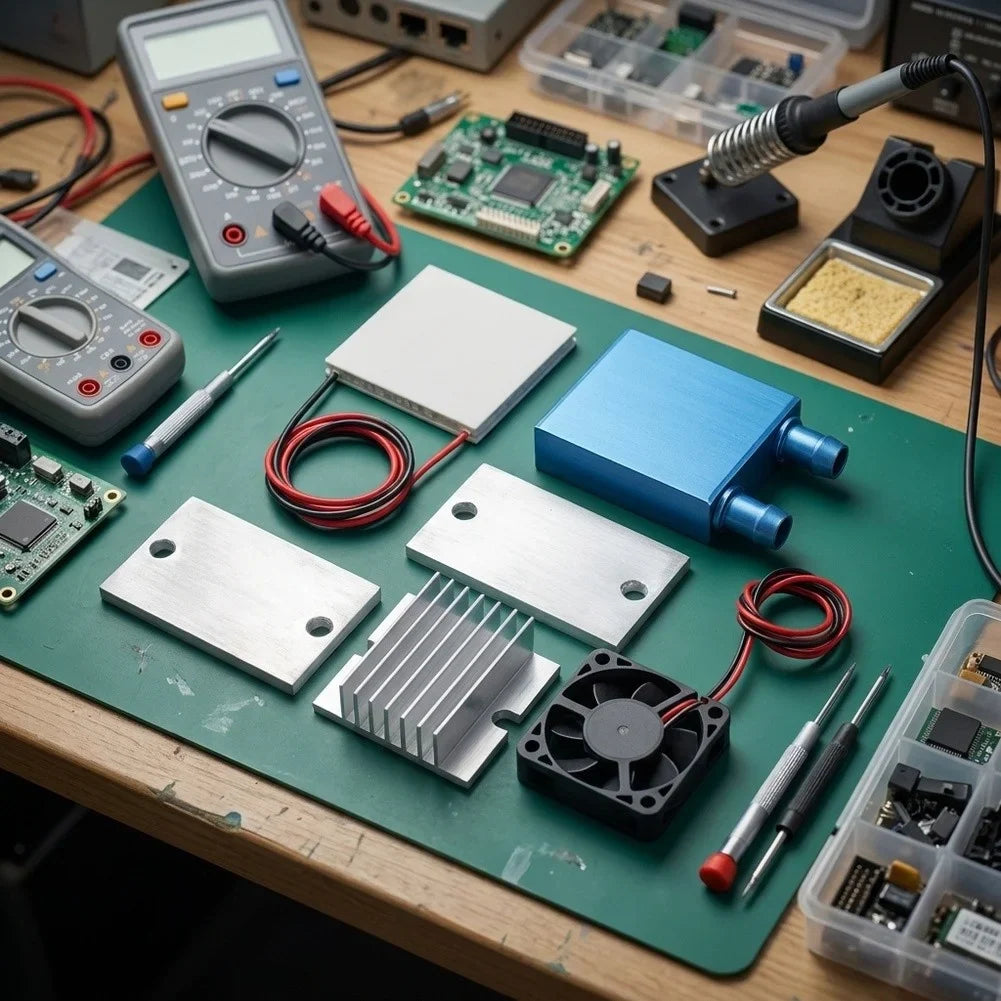 DIY Peltier Cooler Kit TEC1-12706 | Small Space Cooling System