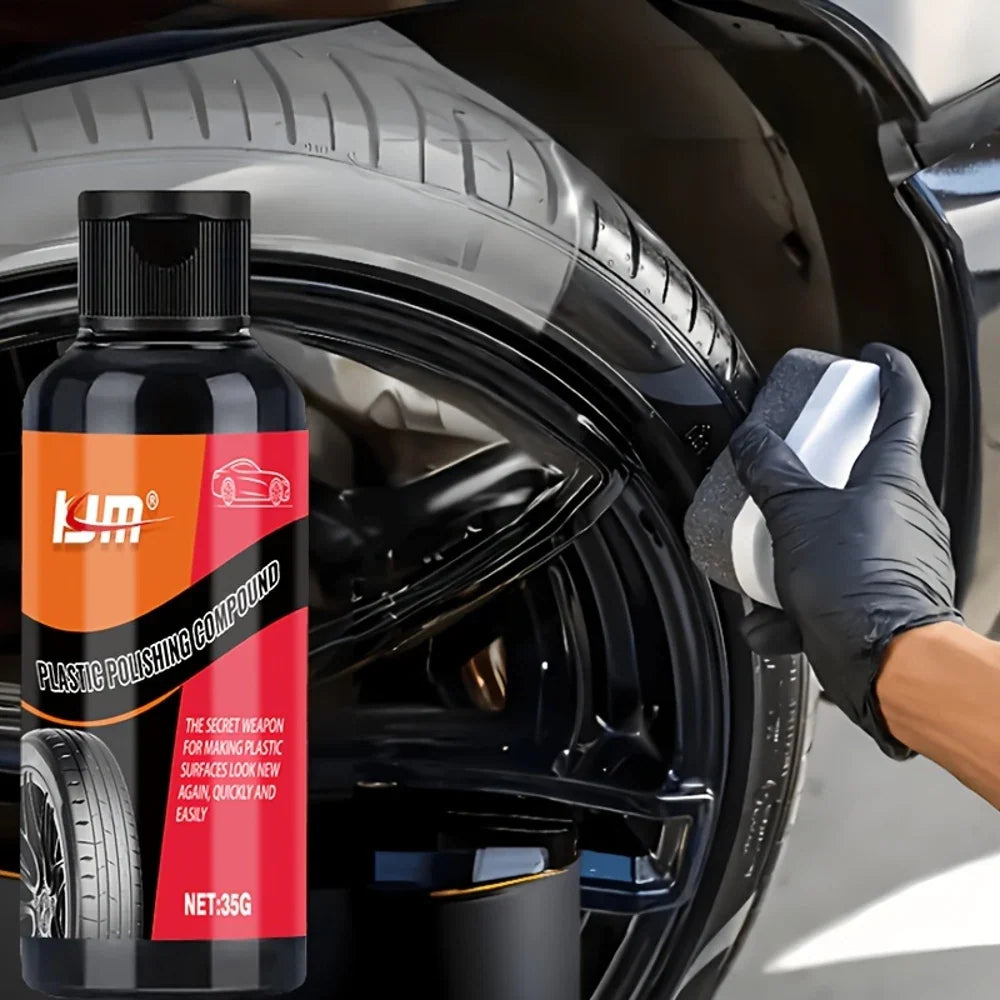 KJM Liquid Tire Wax – Gloss, Blackening & Anti-Aging