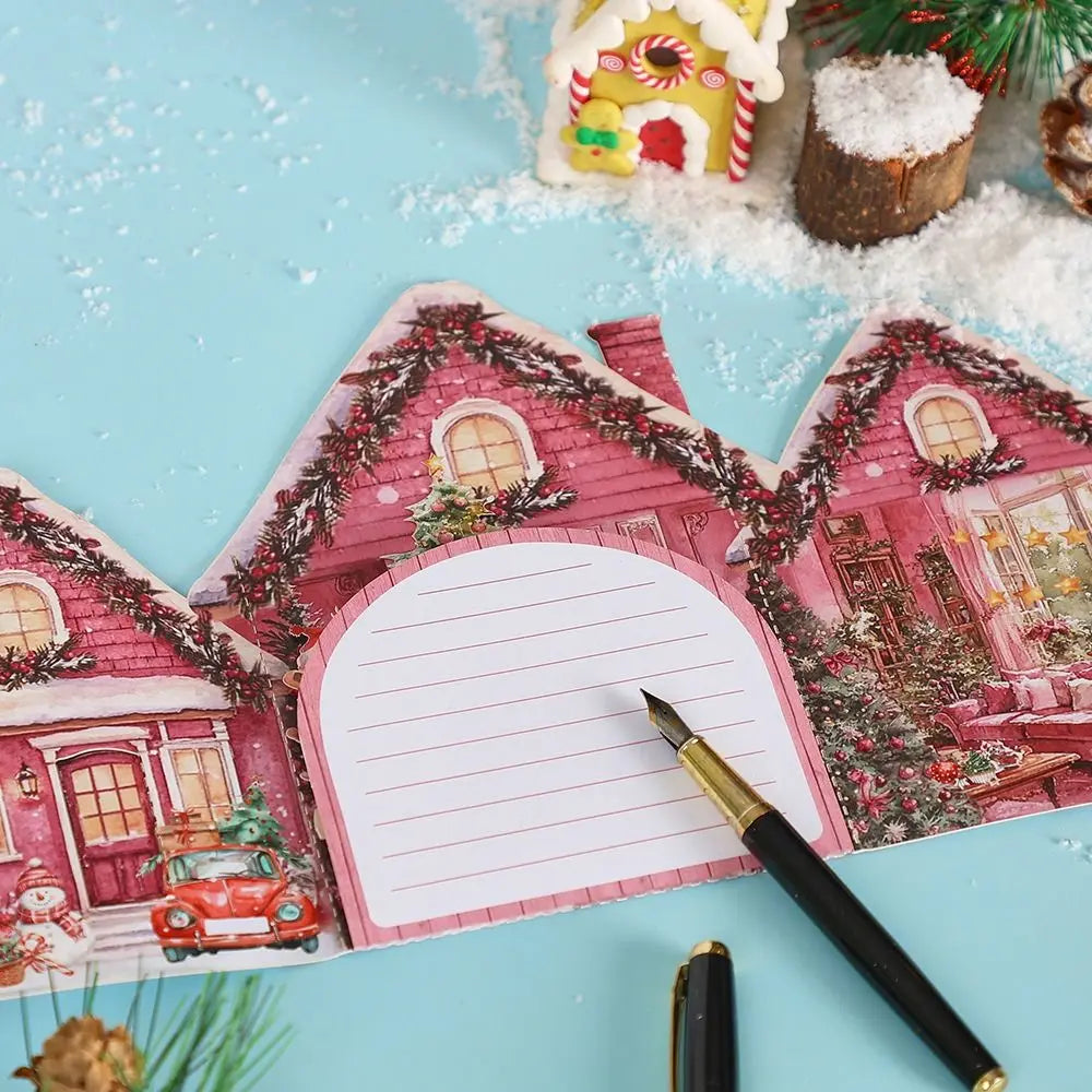 3D Pop-Up Christmas Cards – Santa & Xmas Tree Multicolor
