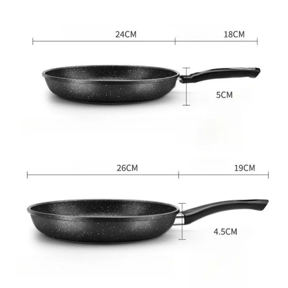 24/26cm Maifan Stone Frying Pan – Non-Stick Skillet All Stovetops