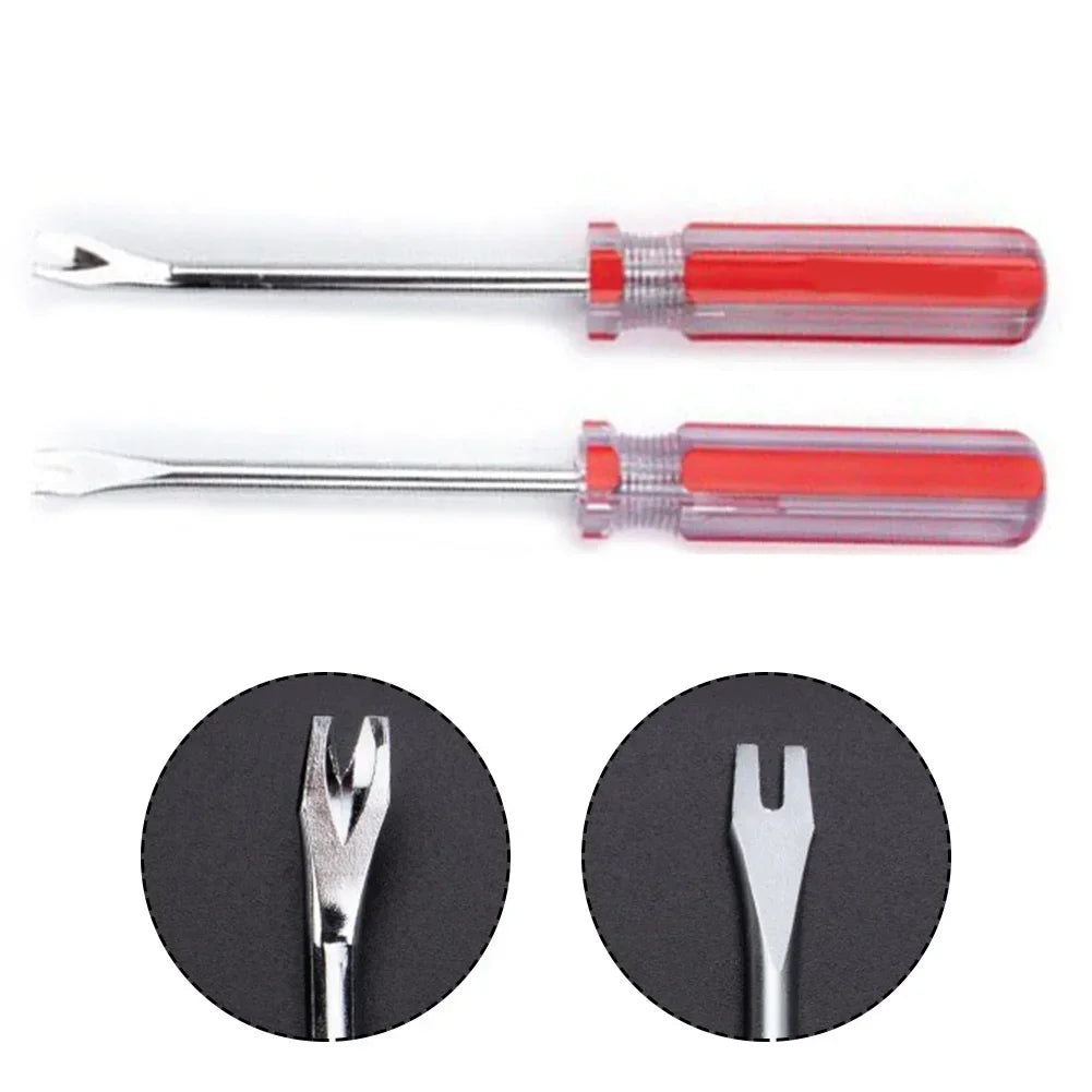 DAZZLEEX V-Type Nail Puller Pry Tool | Magnetic Steel Screwdriver