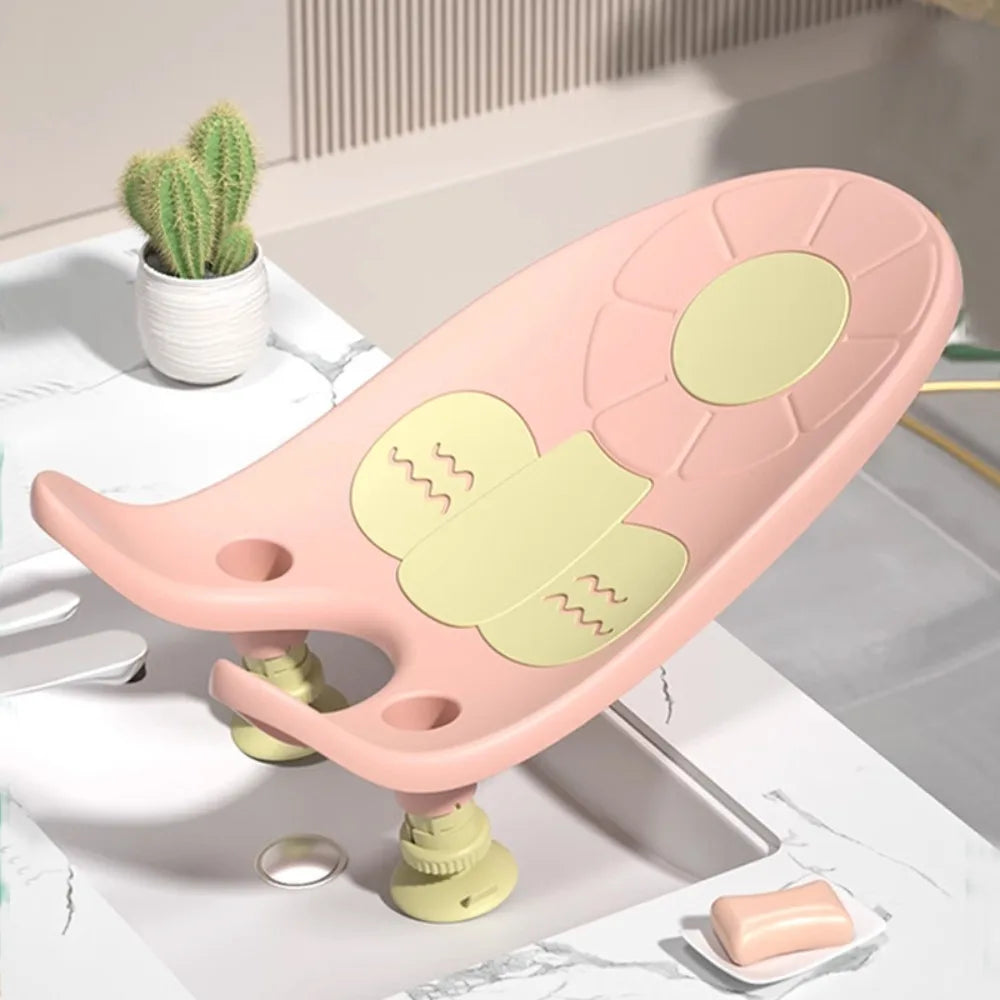 Portable Non-Slip Baby Bath Seat | Adjustable Infant Support