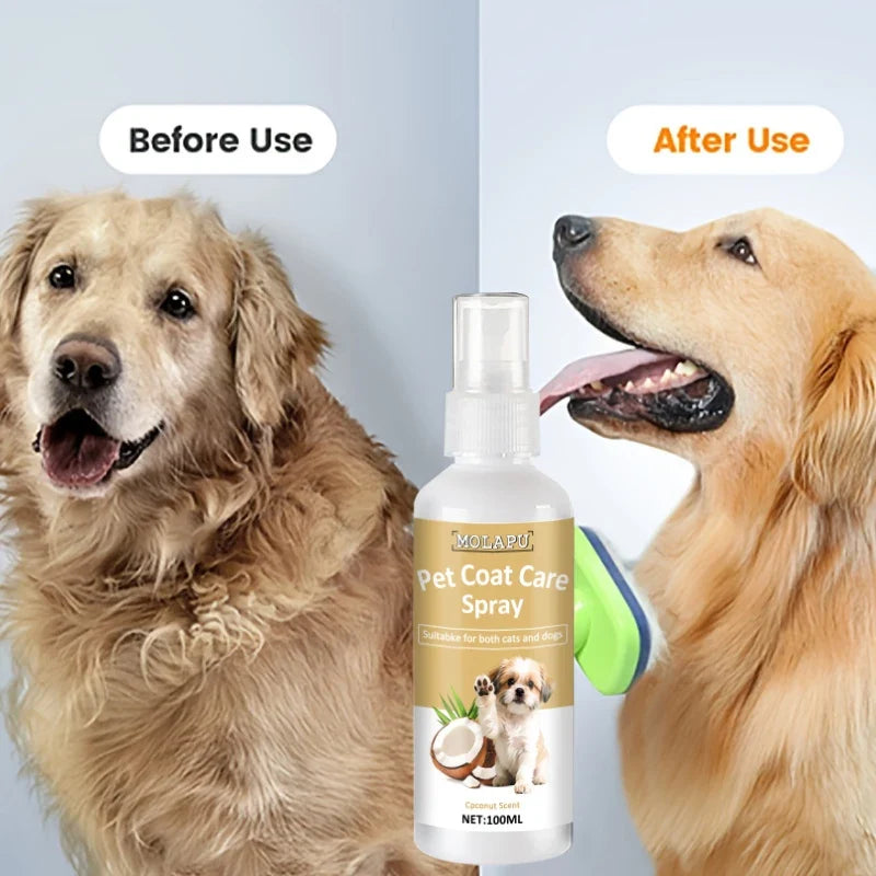 Pet Detangling Spray – Smooth & Tangle-Free Cat Coat