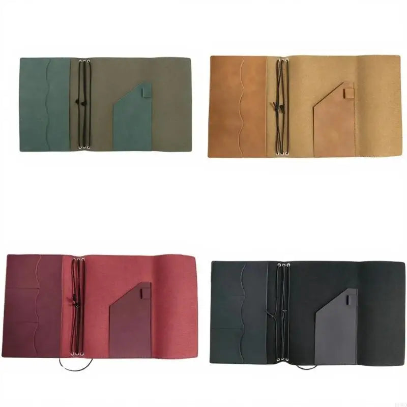 PU Leather Refillable Journal Cover | Pen Loop & Pockets