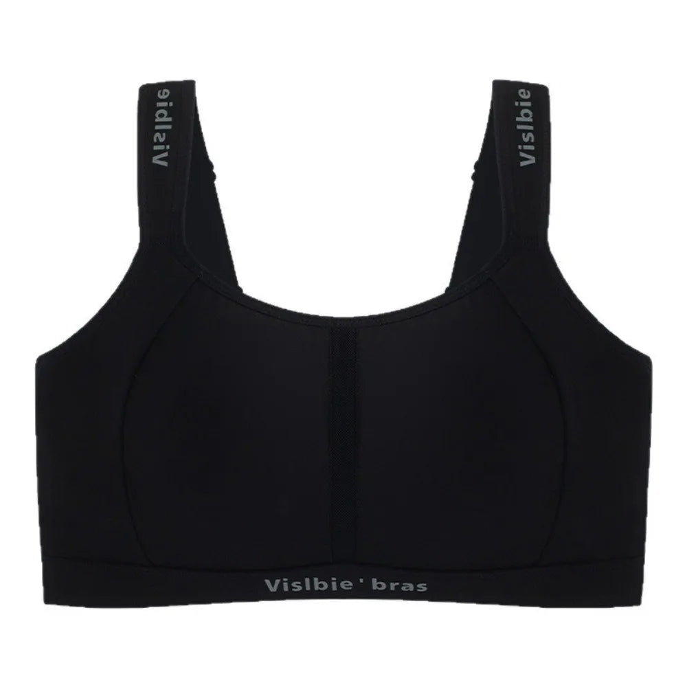 Seamless Wireless Sports Bra – Padded, Breathable & Adjustable