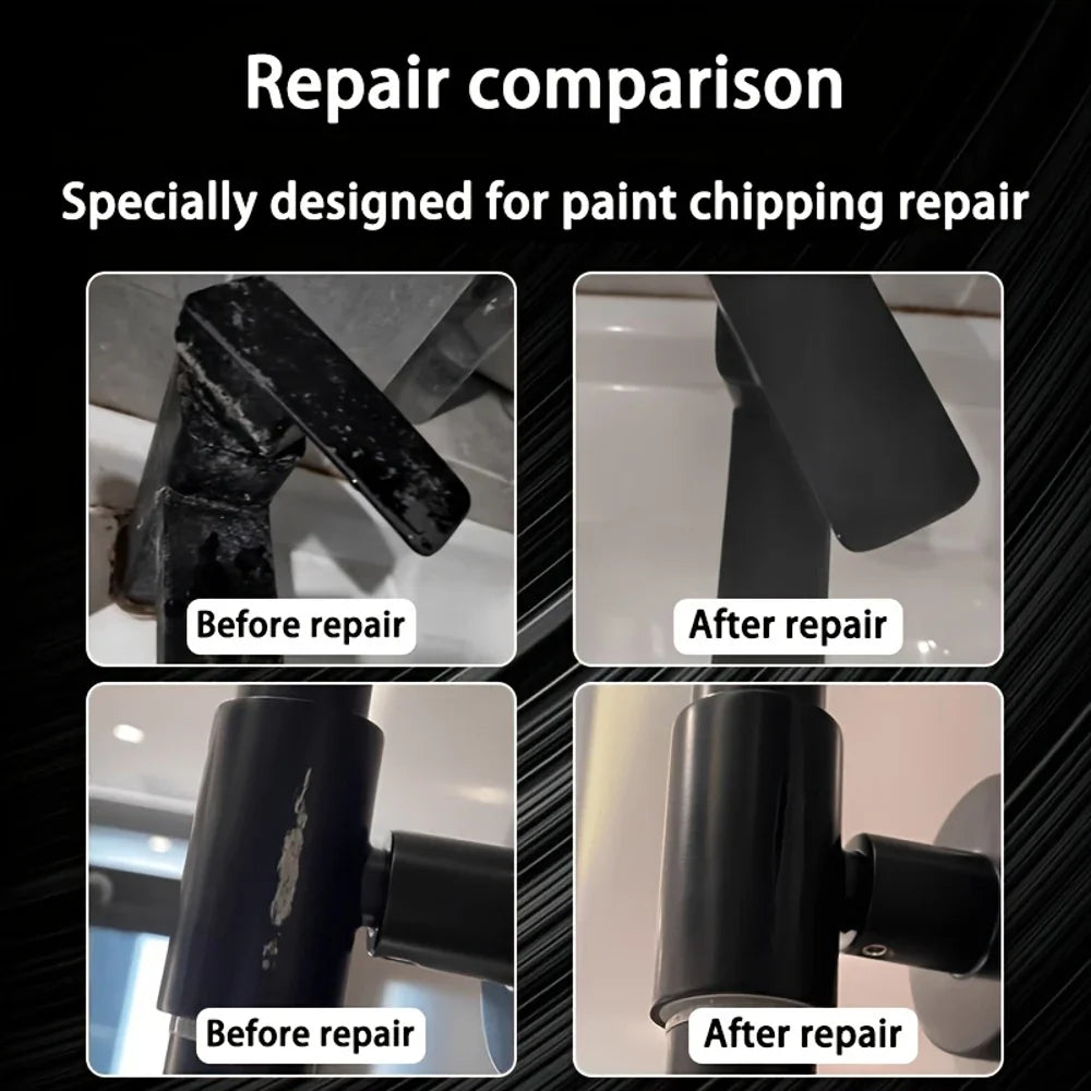 Black Metal Touch-Up Paint Pen – Waterproof Scratch Repair