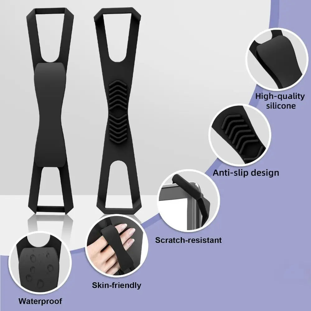 Silicone Tablet Hand Strap – Secure Grip for E-Readers & Tablets