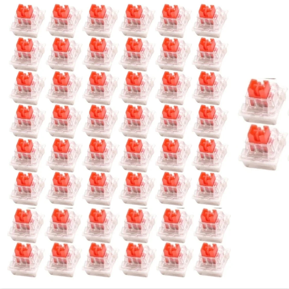 DAZZLEEX 50-Pack 3-Pin Tactile Keyboard Switches | MX-Style