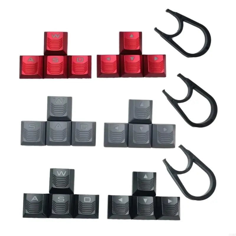 Anti-Slip WASD Gaming Keycap Set – 8-Piece Grip Texture Keys