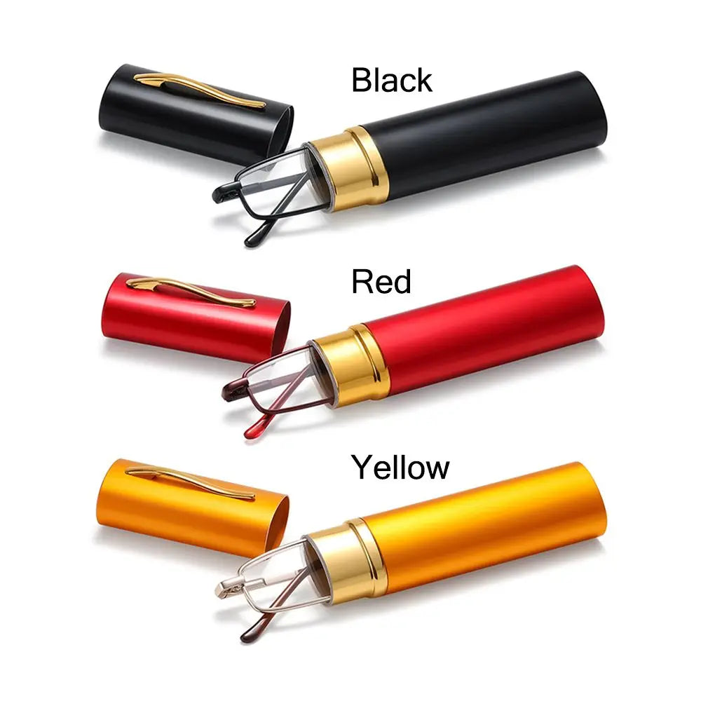 KLASSNUM Anti-Blue Light Reading Glasses +1.0–+4.0 & Tube Case
