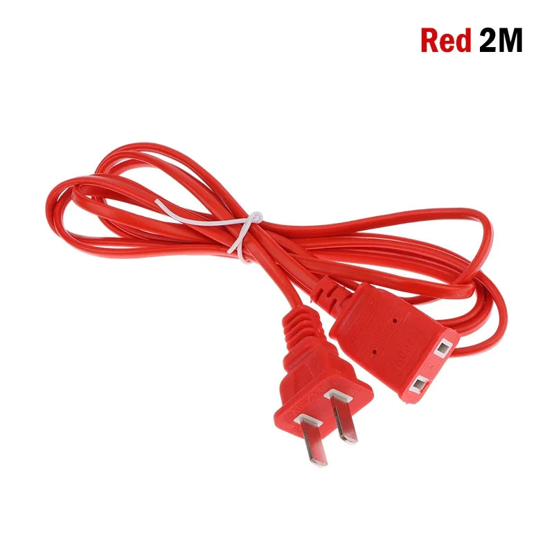 AC Power Extension Cord with On/Off Switch – US & EU Plug