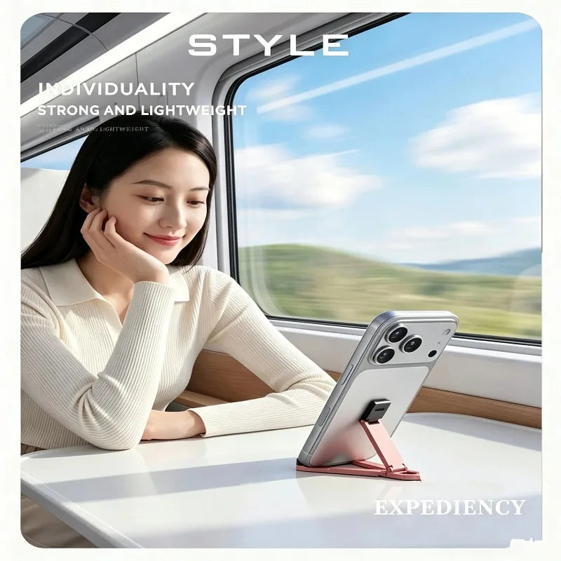 Mini Foldable Keychain Phone Stand | Multi-Angle Adjustable