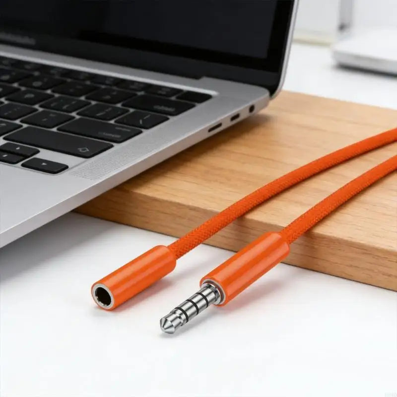 3.5mm Male to Female Audio Extension Cable with Mic – 1.2m