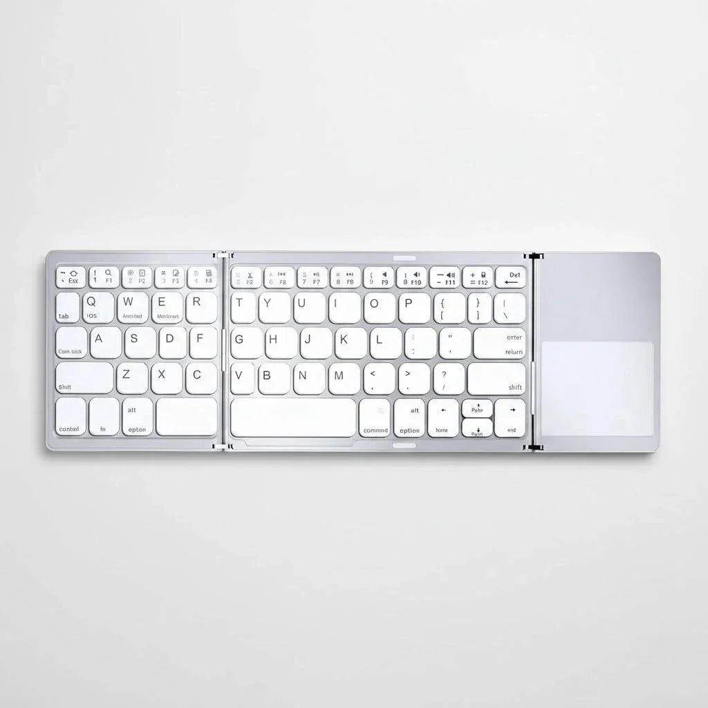 STONEGO Foldable Bluetooth Keyboard with Touchpad | Travel