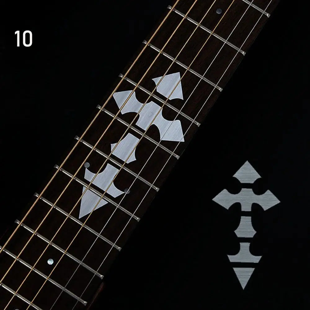 Guitar Fretboard Stickers – Ultra Thin Cross Inlay Decals
