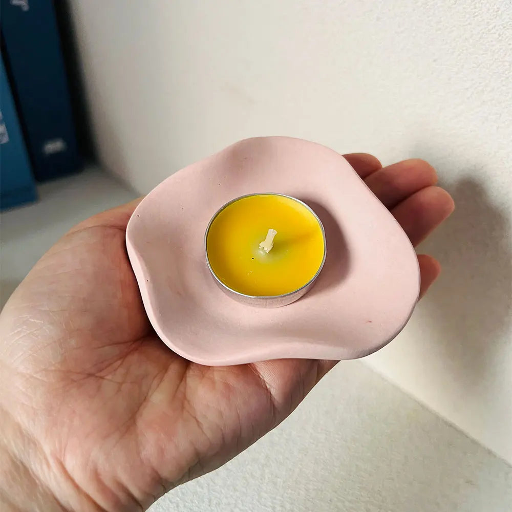 Wave Silicone Mold – Candle Holder, Trinket Tray & Incense Dish
