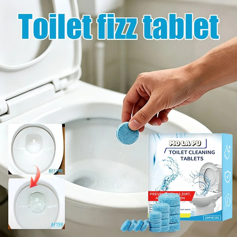Toilet Descaling & Polishing Tablets – Remove Stains & Scale