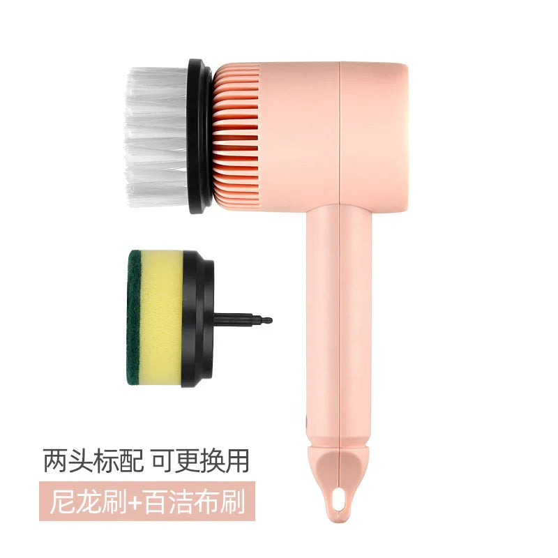 Wireless Electric Cleaning Brush – Handheld Multi-Use Scrubber