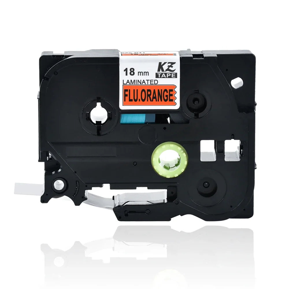 TZe-241 18mm Compatible Brother P-Touch Label Tape – 21 Colors