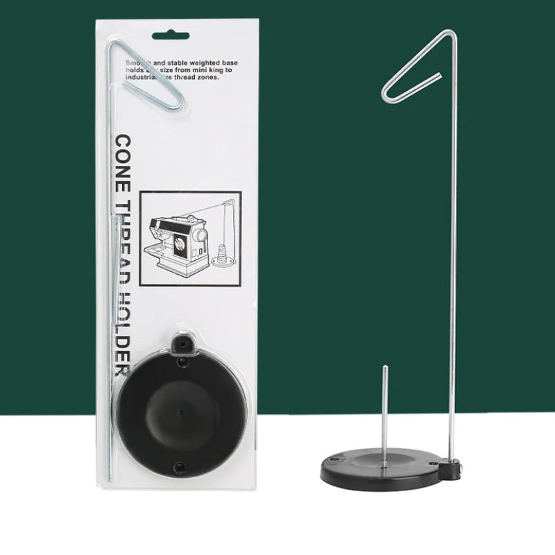Cone Thread Spool Stand for Sewing Machine – Plastic Base