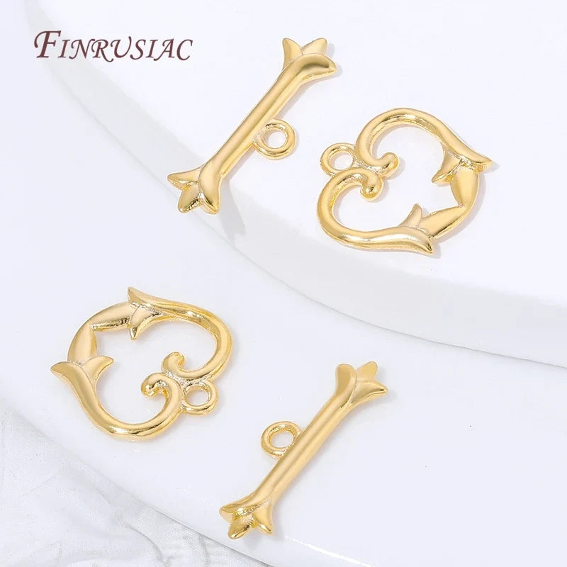 18K Gold Plated Toggle Clasps – DIY Jewelry Findings