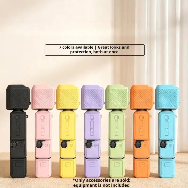 Silicone Case for DJI Osmo Pocket 4 – Anti-Slip Shockproof Cover