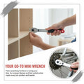 1/4 Inch Reversible Ratchet Wrench with Quick Release
