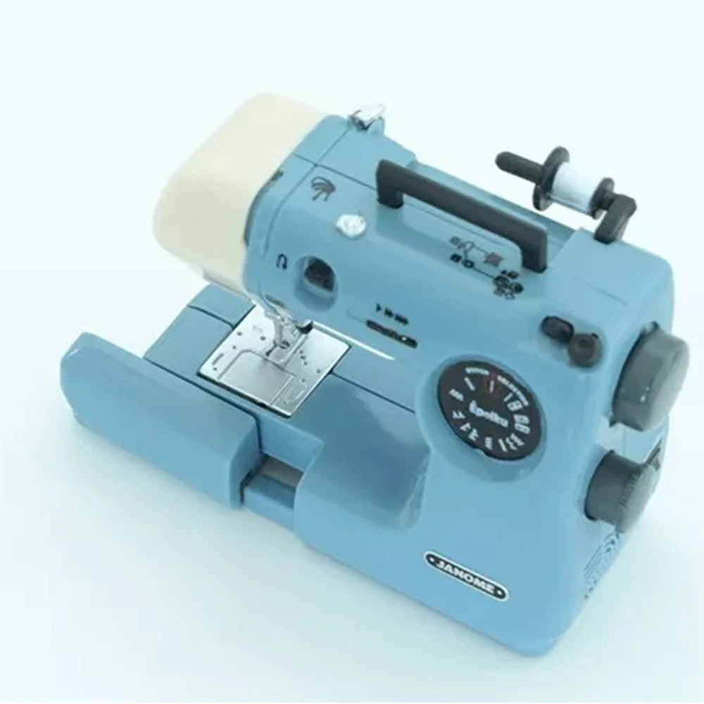 Portable Mini Sewing Machine Model – Pink Blue Red Craft Decor