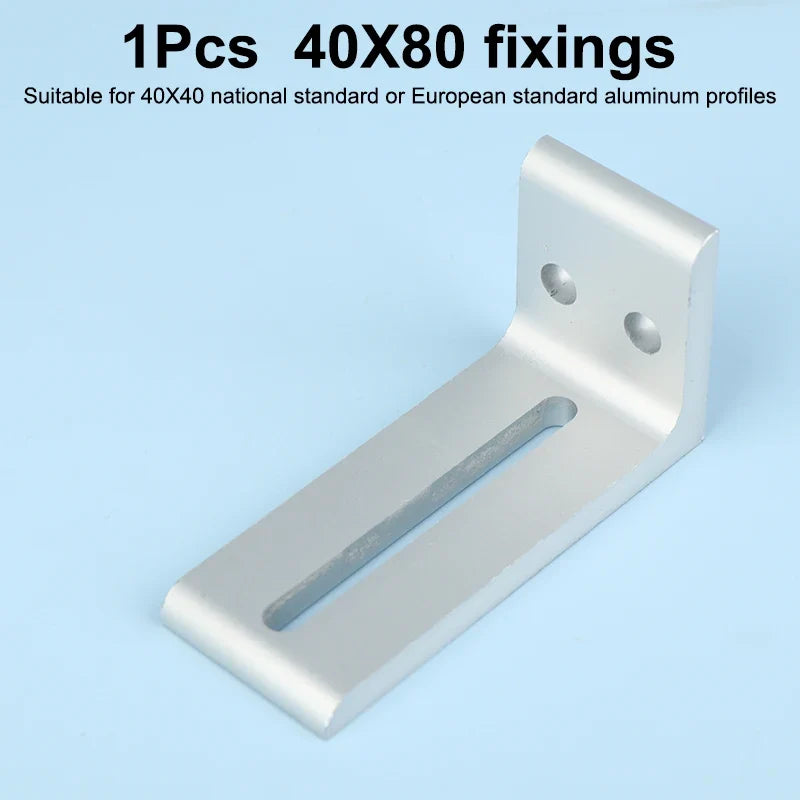 Aluminum Profile Support Brackets 2020 3030 4040 Frame Fix