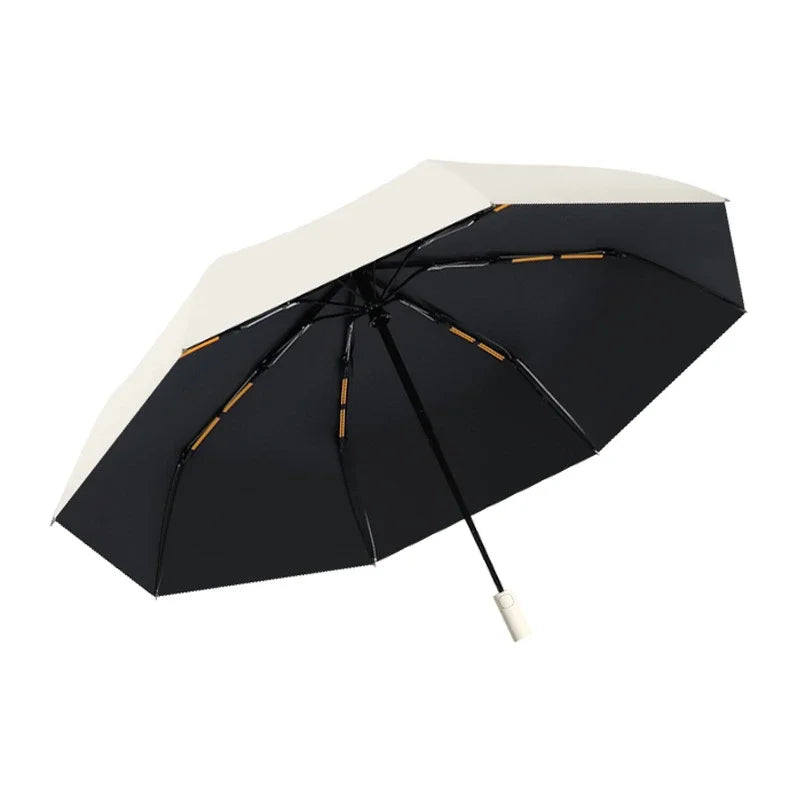 Windproof Auto Folding Umbrella – Compact UV & Rain Cover