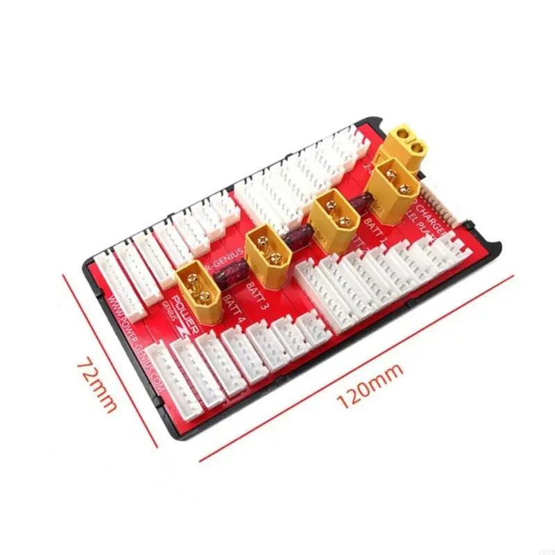 XT90 Parallel Charging Board – Charge 4 LiPo Batteries at Once