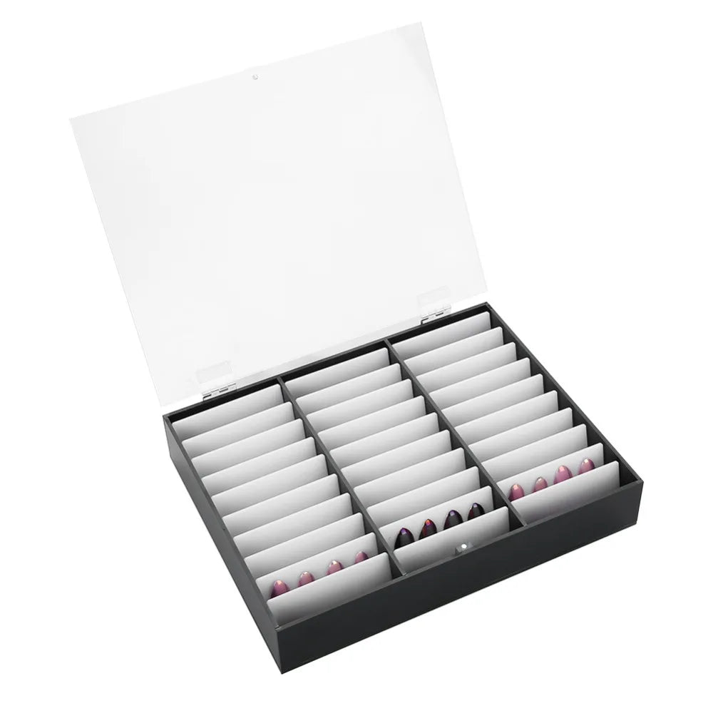 Nail Art Storage Box Multi-Slot Display Case | Press On Nails