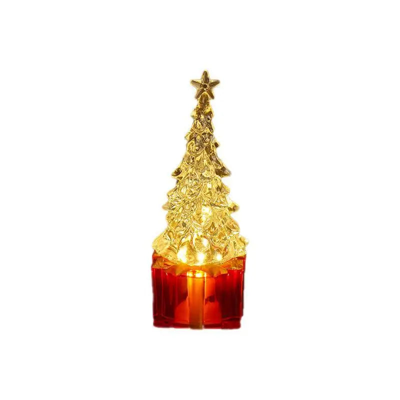 Crystal Christmas Tree LED Night Light | Warm Xmas Glow Decor