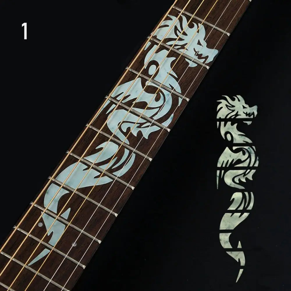 Guitar Fretboard Stickers – Ultra Thin Cross Inlay Decals