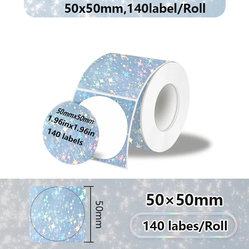 Thermal Label Paper for Phomemo M110 M200 M220 – Adhesive Stickers
