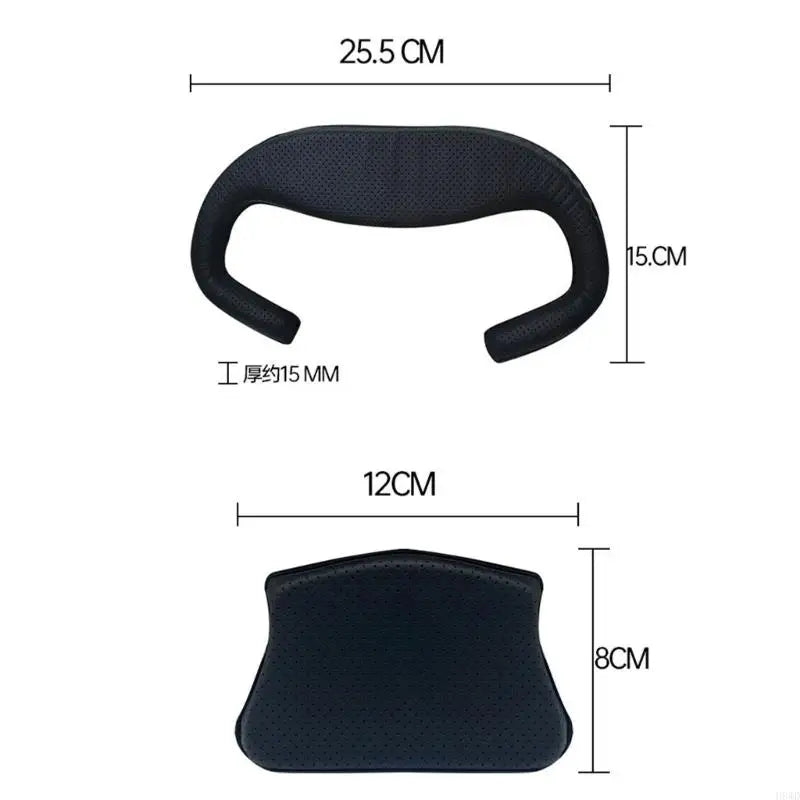 Perforated Headset Cushion Pads – Foam-Filled Easy-Clean Cover