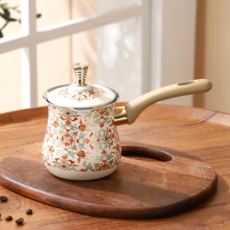 Nixie 550ml Turkish Coffee Pot – Stainless Steel Milk & Tea Maker