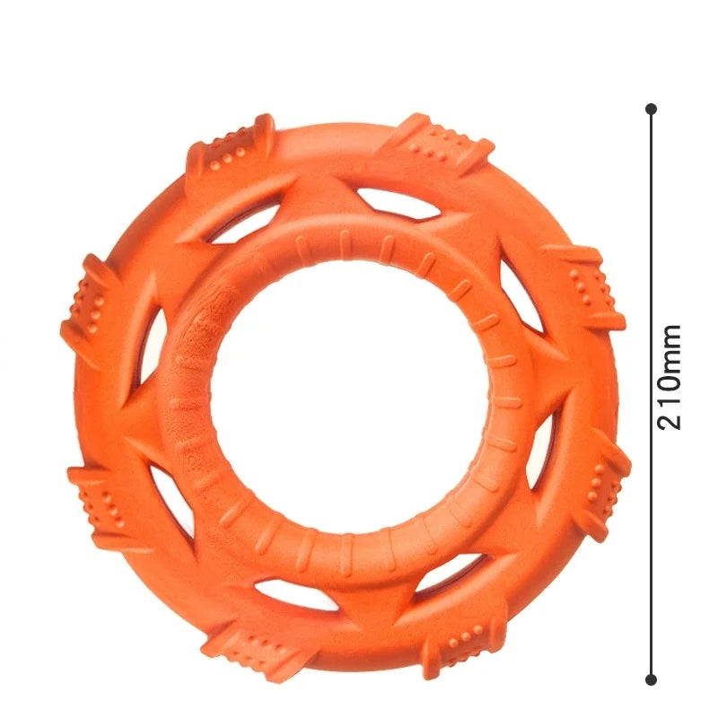 TPR Foam Dog Pull Ring Toy – Bite-Resistant Interactive Chew