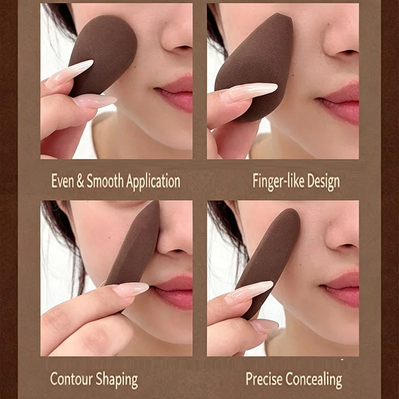 Finger-Like Makeup Sponge Puff – Blend, Contour & Highlight