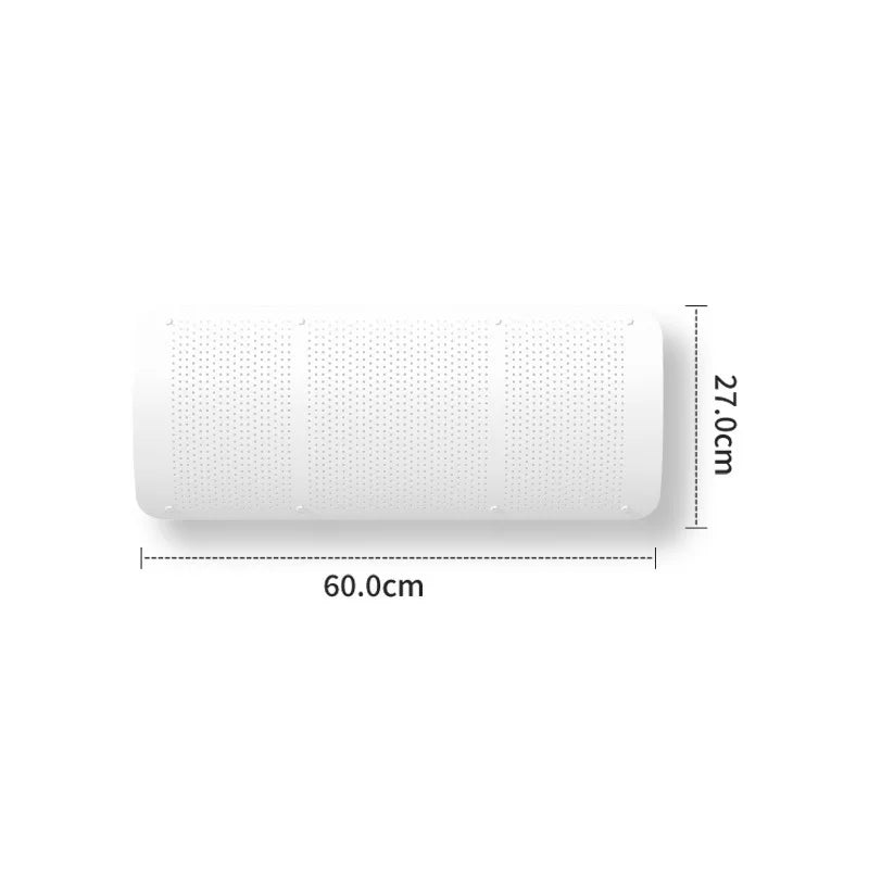 180° Adjustable Ceiling AC Vent Deflector – No-Drill Baffle