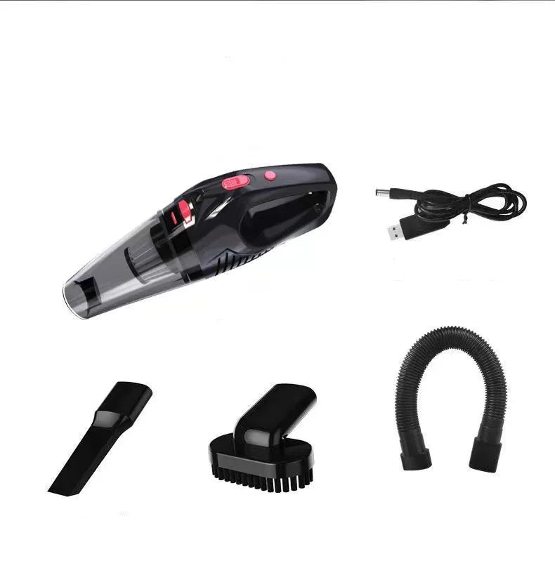Portable Handheld Vacuum Cleaner for Car – 60W Bagless